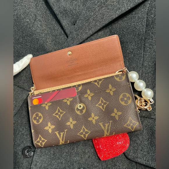 ✅ AUTHENTIC LOUIS VUITTON LONG SARAH WALLET - Picture 3 of 13